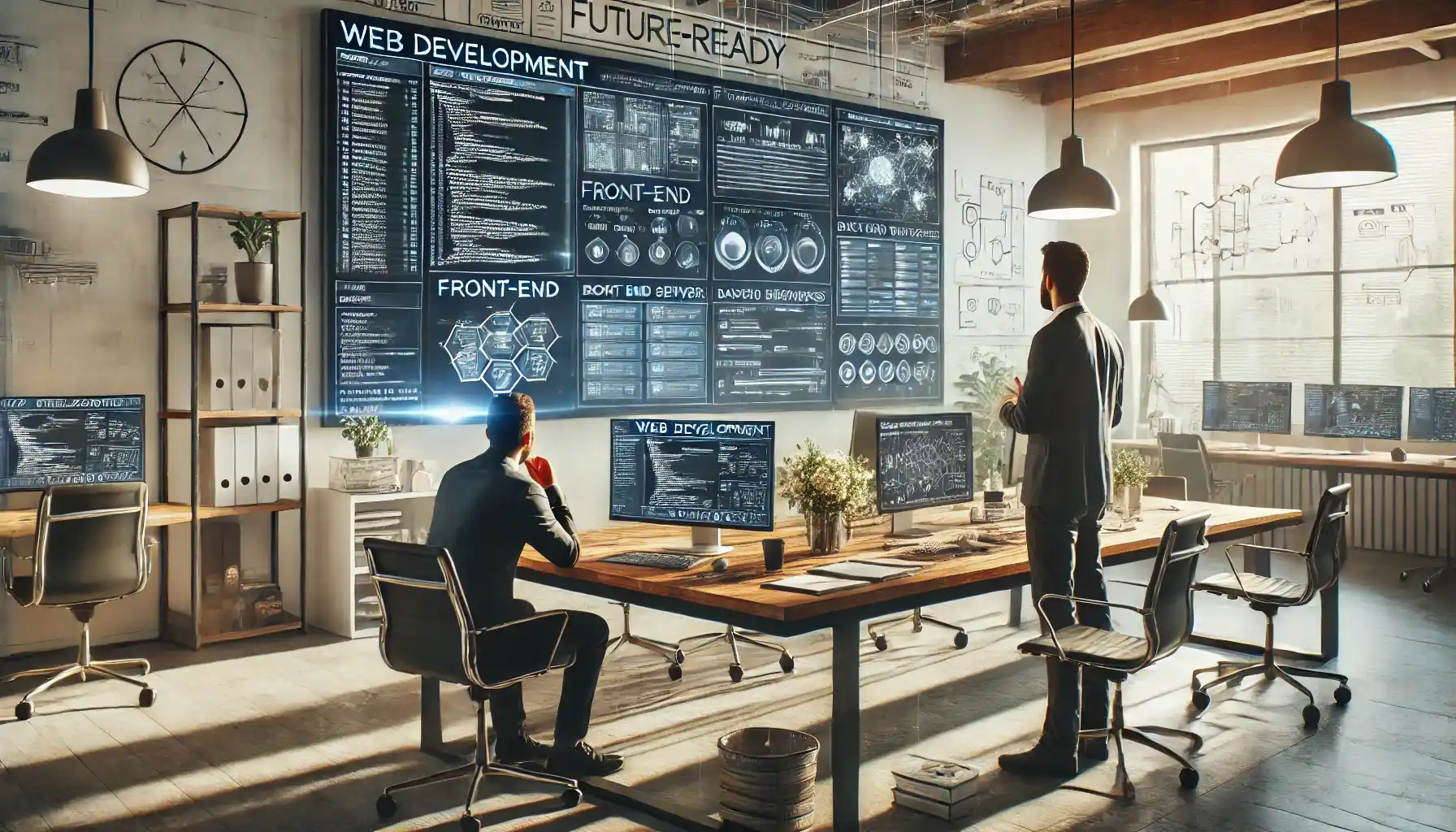 a collaborative web development workspace focused on future-ready website building. 