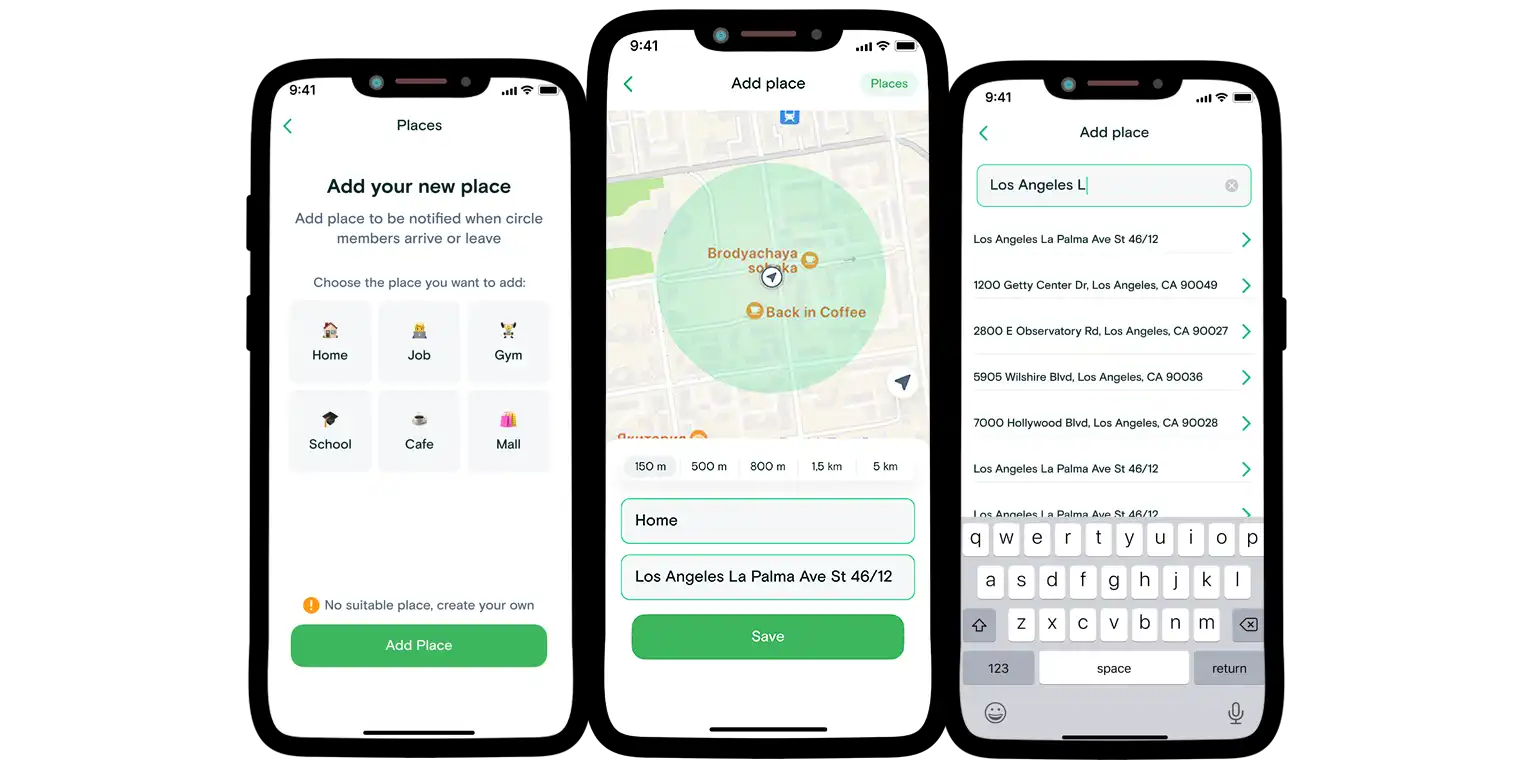 Screen from the Number Tracker app.